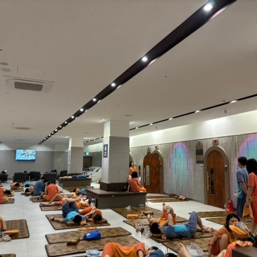 Korean jjimjilbang sauna spa