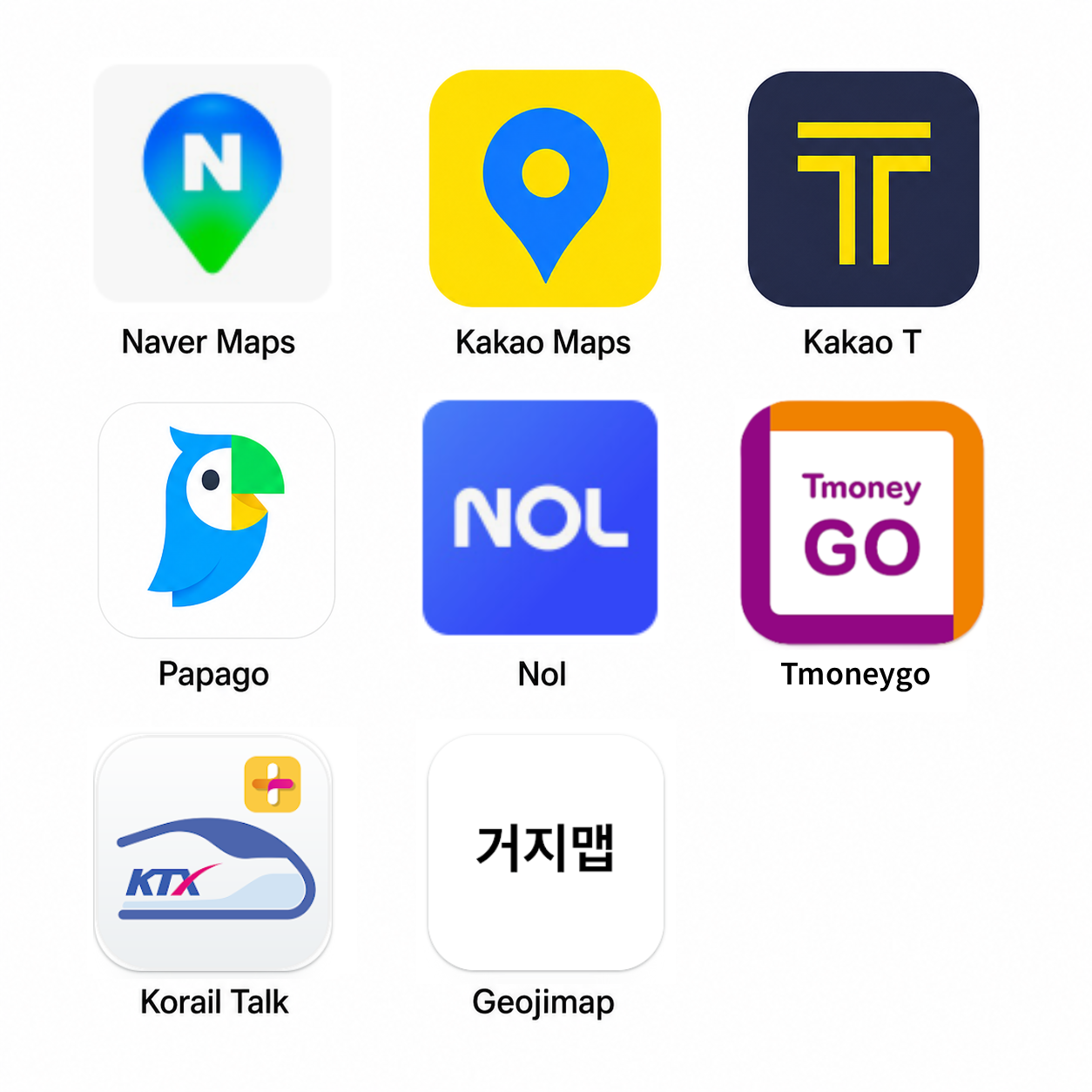 Essential Korea travel apps