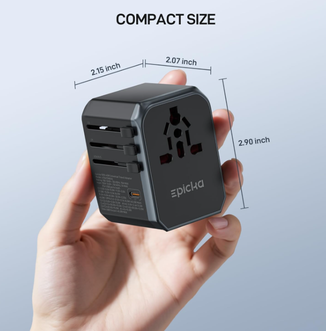 EPICKA Universal Travel Adapter